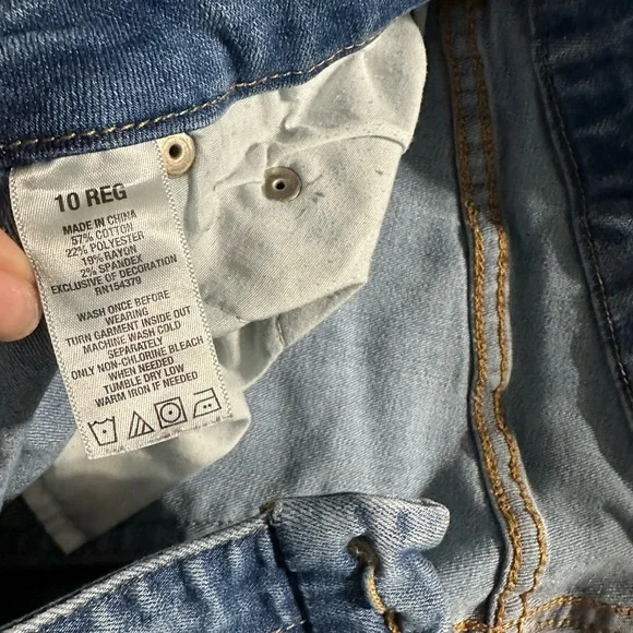 Aeropostale size 10 high rise jeggings - Picture 2 of 3